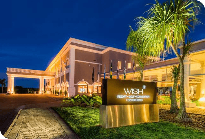 Foto fachada do hotel Wish